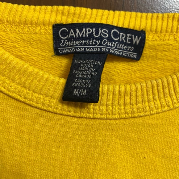 Campus crew yellow sweater p2p 24 - Picture 3 of 3
